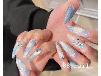 雪の結晶×マグネット