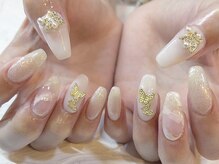 ミナミネイル 新宿店(Minami Nail)/蝶パーツネイル