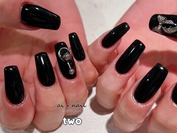アイネイル 小倉(ai nail)/ブラックネイル