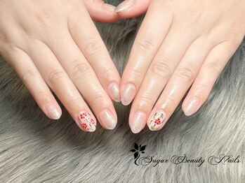シュガービューティーネイルズ(Sugar Beauty Nails)/お正月ネイルデザイン