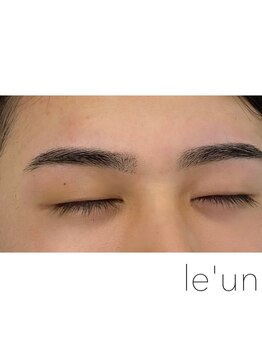 ルアン 表参道店/メンズ美眉毛スタイリング