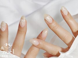 レースリボンネイル