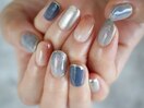 ニュアンスネイル [warm blue]