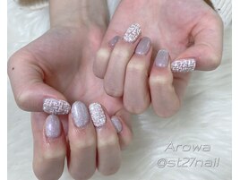 ツイードネイル