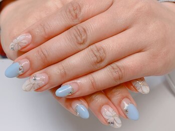 モカネイル(moca nail)の写真/《菊名駅西口から徒歩5分》季節に合わせたデザインやトレンドを組み込んだ大人かわいい仕上がりに!