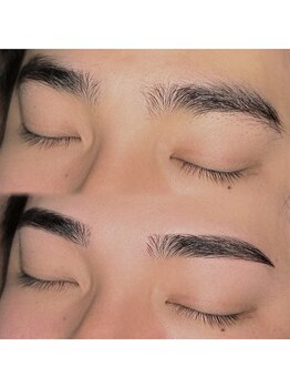 Epuress.【メンズアイブロウ｜眉毛サロン】の写真/[Open記念◆メンズ眉毛スタイリング￥5000]ムダ毛の剃り残しもすっきり！お顔全体の印象を格上げしたい方に