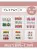 【プレミアムデザイン】フィルイン対応☆キラキラパーツ込み+10本アート定額