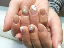 春☆オトナ☆フラワーネイル