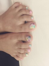 アイモモダ ネイルサロン(愛momoda)/定額フットネイルデザイン