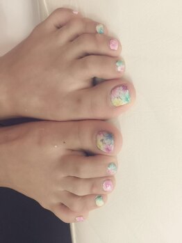 アイモモダ ネイルサロン(愛momoda)/定額フットネイルデザイン