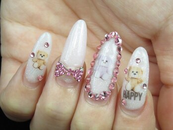 ネイルサロン ミリィー(Nail Salon MiRy)/スカルプつけ放題+パーツ￥12000