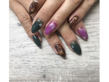 ルプリュシュ ルフレ(Le plus reflet)/秋ネイル♪