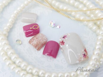 プラスネイル 池袋西口店(PLUS NAIL)/【1467】春ネイル¥9,889