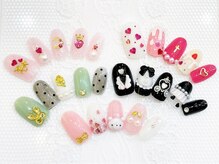 ネイルコレクション ピンク(Nail Collection Pink)/ジェル定額￥9990★量産型アート