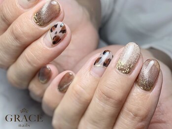 グレース ネイルズ(GRACE nails)/レオパード