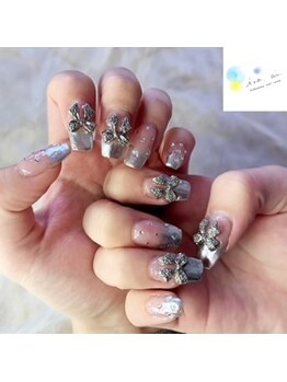 韓国風ネイルデザイン