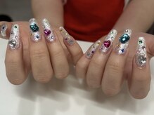 エルビーネイルシェリー 天王寺店(LB.nail cherie)/デザインアート/キラキラ
