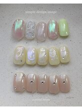 グレースネイルファクトリー(grace'nail factory)/simple design image
