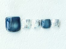 キャプラスネイル ミートトゥリー 中津川(CAPLUSNAIL meettree)/■Foot monthly■ 2509