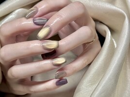 マグネットネイル/秋デザイン