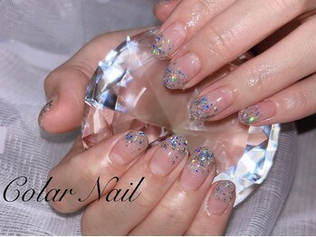 コラールネイル 本町(Colar Nail)/ガラスの欠片を指先へ