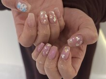 サンジュウヨン(34)/花ネイル　パラジェル