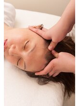 頭筋マッサージ【側頭筋】