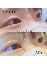 マーキュリーカール バイ リゴレット(Mercury Curl by RIGOLETTO)/まつげパーマ Before→After