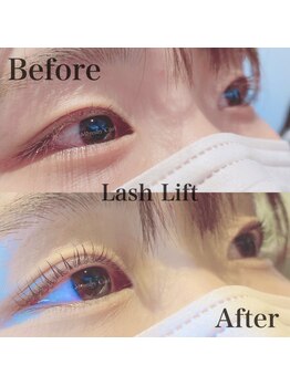 マーキュリーカール バイ リゴレット(Mercury Curl by RIGOLETTO)/まつげパーマ Before→After