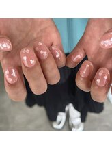 ロカネイルズ(roca nails)/ハートホロdesign