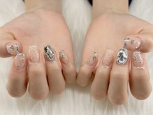 フラット(FLAT)/埋め尽くしネイル