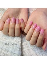 リッシュ ドゥ(RICHE deux)/春っぽピンクのグラデーション
