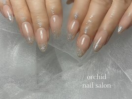 ワンカラー×ラメ