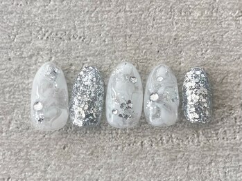 定額Design シルバーラメ