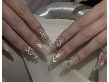 ヴィーナスネイル(Venus Nail)/長さ出しクリスマスデザイン