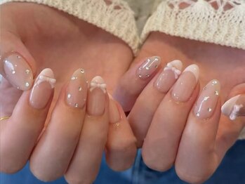 ファンシー 新宿店(Fancy)/冬ネイル/ツイード/ワンホン