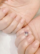 エクラ(eclat)/ワンカラー×３Ｄビジュー☆