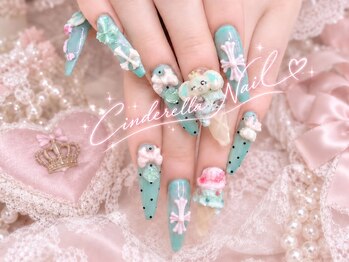 シンデレラネイル(CINDERELLA NAIL)/長さだし/つけ放題/チップ/LL