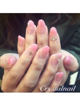 クリスタルネイル ボンベルタ橘店(CRYSTAL NAIL)/グラデーションネイル