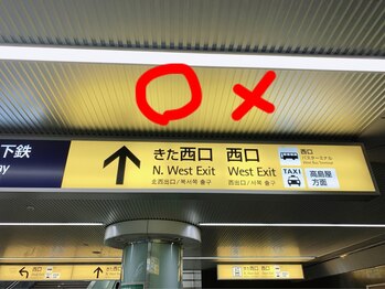 スンダリ(Sundari)/きた西口に向かって進む