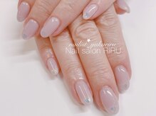 リル(RIRU)/ハートモチーフネイル