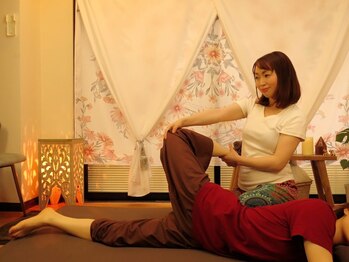 クラビ(kurabi)/柔軟な方はこんなストレッチも♪