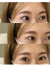 ハイク バイ ジェン(HIKE by gen.)/まつげパーマ × 眉毛