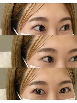 ハイク バイ ジェン(HIKE by gen.)/まつげパーマ × 眉毛