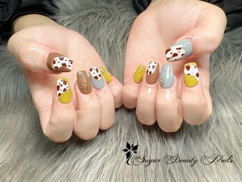 シュガービューティーネイルズ(Sugar Beauty Nails)/スカルプチュア+アート10本
