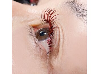 セレビアイ 琴似店/カラーエクステ・バーガンディ