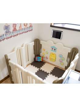 お子様同伴OKのサロン