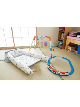 お子様同伴OKのサロン