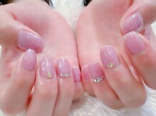ラルネイル 大宮(Lull. nail)/＃オフィス＃シンプル＃綺麗め