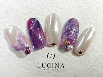 ネイルスタジオ ルキナ(LUCINA)/c-319 人魚のしっぽネイル